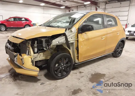 2023 Mitsubishi Mirage Black Edition/Ralliart/Se z USA, uszkodzony, nr VIN ML32AWHJ0PH001038